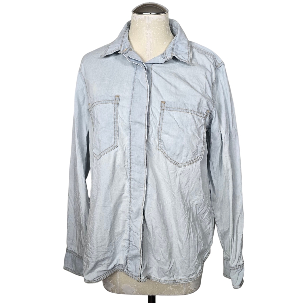 Banana Republic Button Down Long Sleeves Blouse M